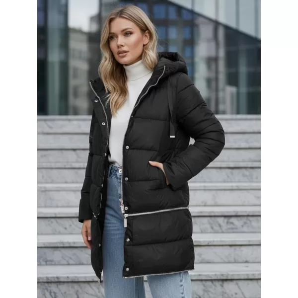  Ženska jakna DSTREET TY5151 CRNA 