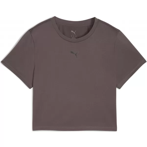  Ženska majica kratkih rukava PUMA TAD ESSENTIAL W BABY TEE 525894-88 GROŽĐICA 