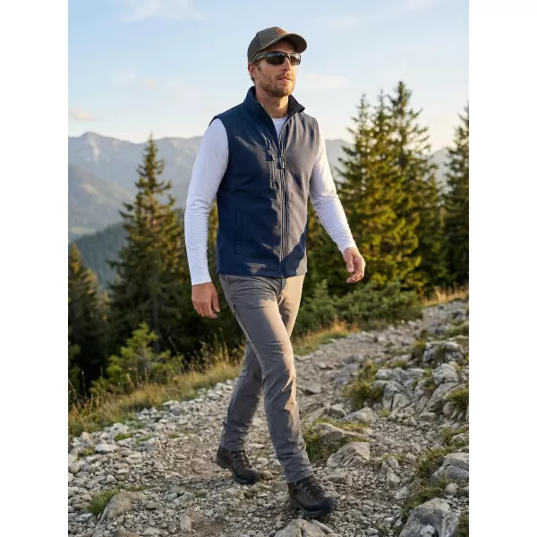  Muški softshell prsluk ALTISPORT NoPrint NP/ALM865 TAMNOPLAVA 