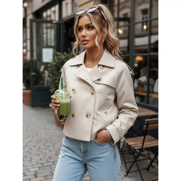  Ženski kaput DSTREET NY0772 BIJELA 
