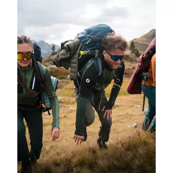  Muški powerfleece duks NORDBLANC GROAN NBWFM8282 TAMNO ZELENA 