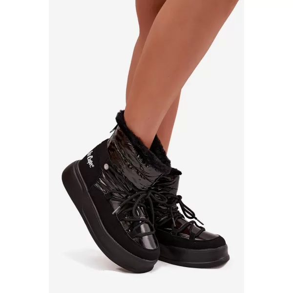  Ženske zimske čizme LEE COOPER LCJ-25-3-3814 CRNA 