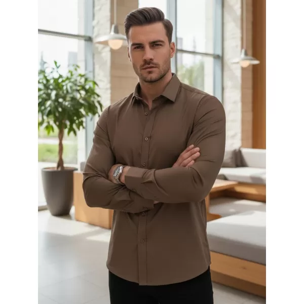  Muška košulja DSTREET DX2680 SMEĐA 