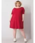 Haljina BASIC FEEL GOOD RV-SK-6639.02X TAMNOCRVENA