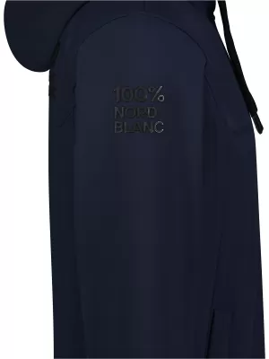 Muška softshell jakna NORDBLANC CANOPY NBSSM8340 TAMNOPLAVA
