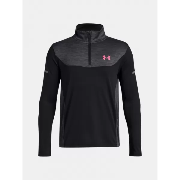  Majica za dječake UNDER ARMOUR UA TECH UTILITY 1/4 ZIP 6005141-001 CRNA 