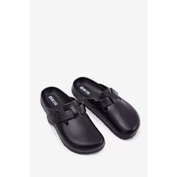  Muške papuče BIG STAR RR174A022 BLACK Big Star Shoes 