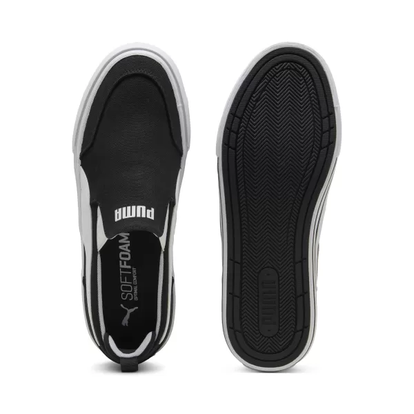  Čizme PUMA COURT CLASSIC VULC SLIPON 400216_02 PUMA CRNA/PUMA BIJELA 