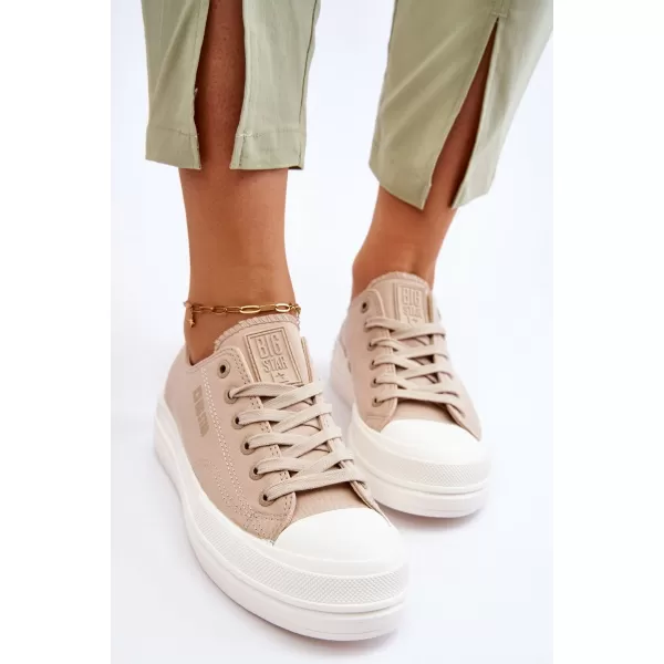  Ženske tenisice BIG STAR LL274969 BEŽ Big Star Shoes 