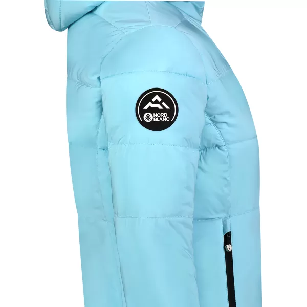  Ženska zimska jakna NORDBLANC KNOLL NBWJL8272 SVIJETLOPLAVA 