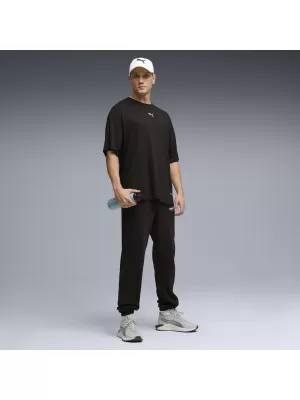 Muška majica kratkih rukava PUMA M GRAPHIC OVERSIZED TEE 528528_01 PUMA CRNA