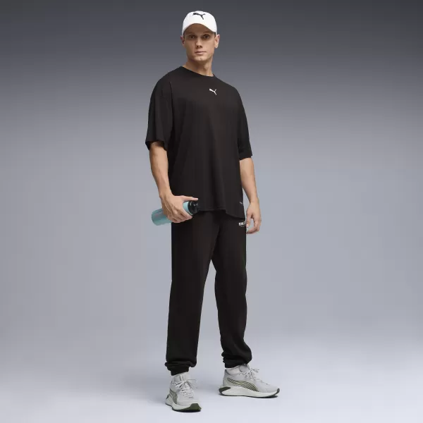  Muška majica kratkih rukava PUMA M GRAPHIC OVERSIZED TEE 528528_01 PUMA CRNA 