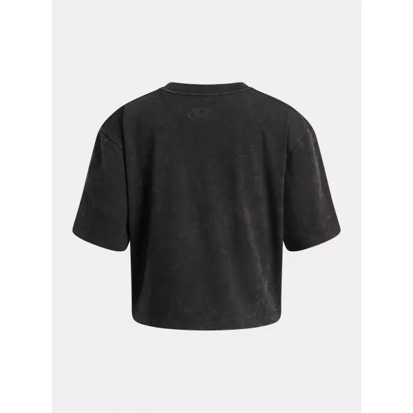  Majica za djevojčice UNDER ARMOUR UA G RIVAL WASH SS 6011673-001 CRNA 