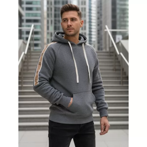  Muški sweatshirt DSTREET BX5945 SIVA 