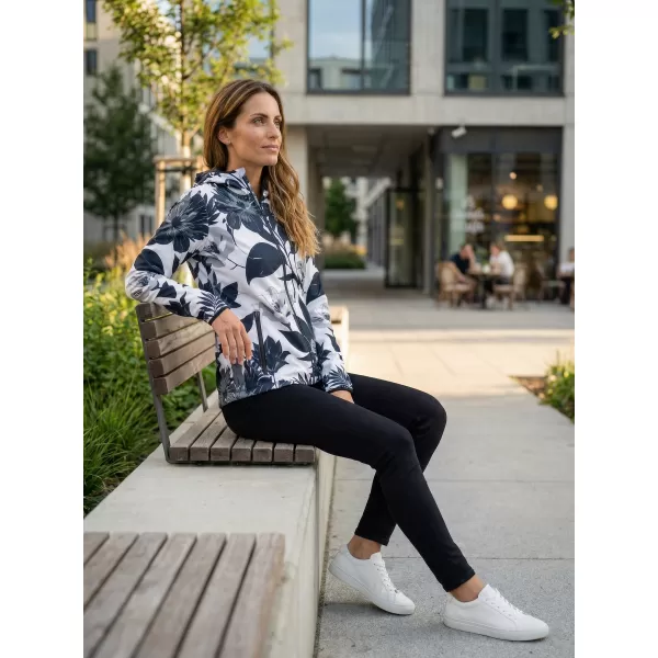  Ženska vrhunska softshell jakna ALTISPORT VOJ/ALW115JACK01 CRNO/BIJELO 