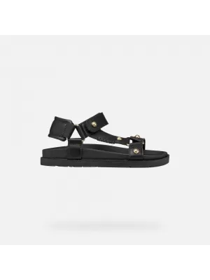 Sandale za djevojčice GEOX SANDAL FOAMMENTERA J65P0D000BCC9999 CRNA