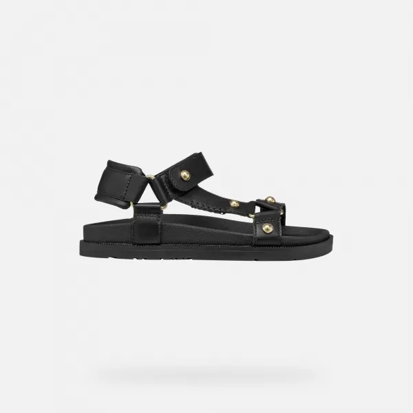  Sandale za djevojčice GEOX SANDAL FOAMMENTERA J65P0D000BCC9999 CRNA 