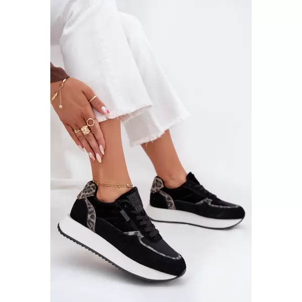  Ženske cipele BIG STAR OO274A312 BLACK Big Star Shoes 