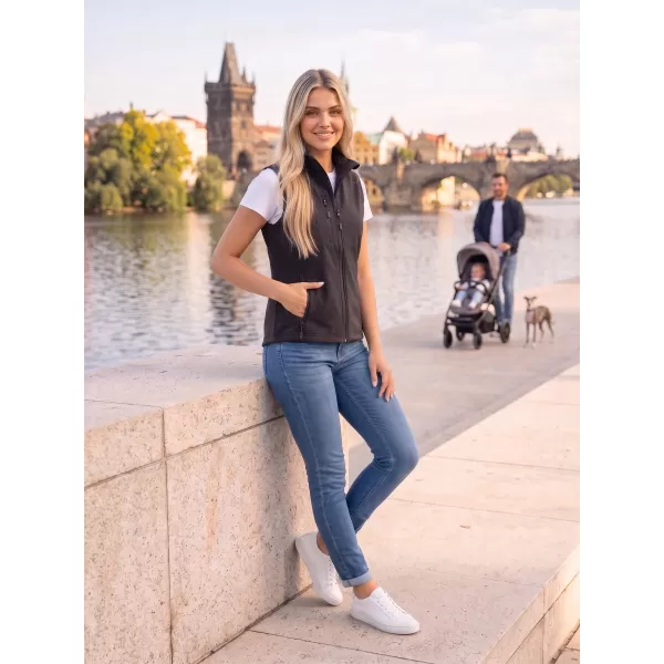  Ženski softshell prsluk ALTISPORT NoPrint NP/ALW965 EBANOVINA SIVA 