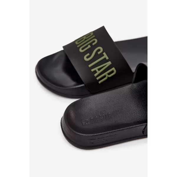  Muške papuče BIG STAR SS174359 BLACK Big Star Shoes 