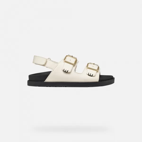  Sandale za djevojčice GEOX SANDAL FOAMMENTERA J65P0A000BCC1058 KREMASTI 