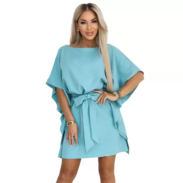  Haljina NUMOCO 287-40 PASTELNO TIRKIZNA 