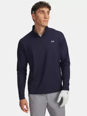 Muška majica kratkih rukava UNDER ARMOUR UA T2G 1/4 ZIP 6010129-410 PLAVA