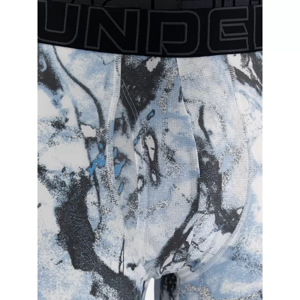  Muške bokserice UNDER ARMOUR UA PERFORMANCE TECH - PRINT 6IN - 1PK 1383875-101 CRNA 