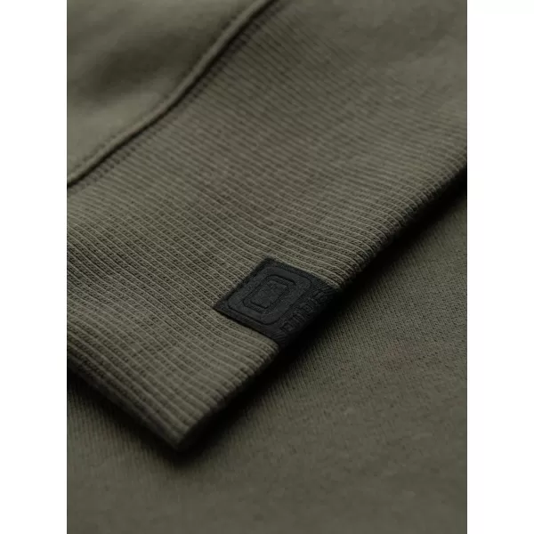  Muški sweatshirt OMBRE OM-SSNZ-0200 MASLINA 