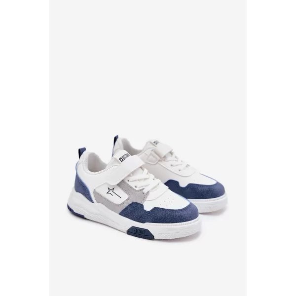  Dječje cipele BIG STAR RR374052 WHITE/BLUE Big Star Shoes 