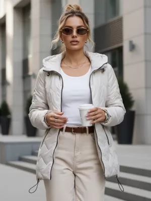 Ženska jakna DSTREET TY5610 SVIJETLOSIVA