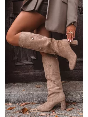 Ženske čizme BOTO LUCINDA 40118 KAKI