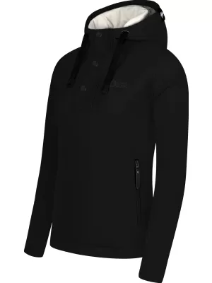 Ženska softshell jakna NORDBLANC SHOAL NBSSL8341 CRNA