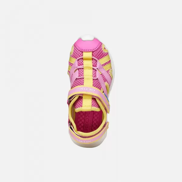  Sandale za djevojčice GEOX SANDAL AIRADYUM J55MTB01454C8063 RUŽIČASTA 