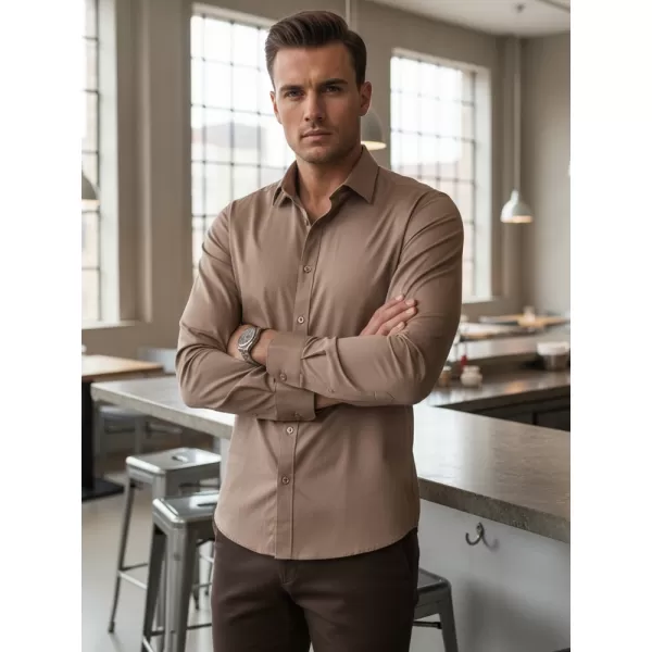  Muška košulja DSTREET DX2686 BEŽ 