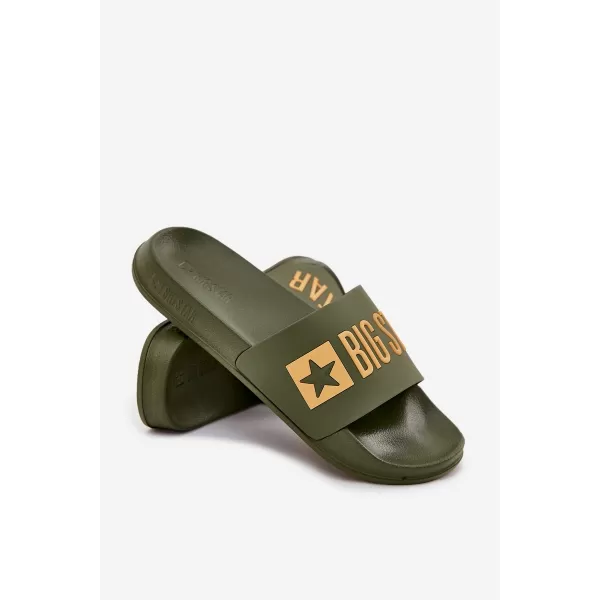  Muške papuče BIG STAR SS174360 GREEN Big Star Shoes 