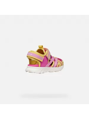 Sandale za djevojčice GEOX SANDAL AIRADYUM J55MTB01454C8063 RUŽIČASTA