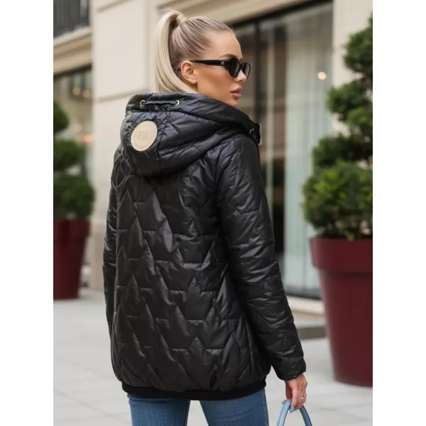  Ženska jakna DSTREET TY5546 CRNA 