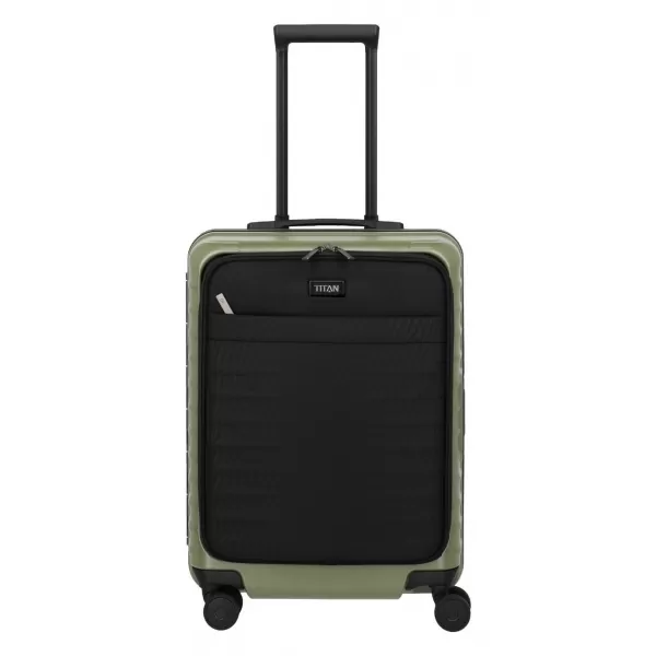  Kofer TITAN Overseas S Front pocket Forest green ŠUMSKO ZELENA 