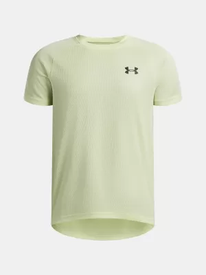 Majica za dječake UNDER ARMOUR UA TECH TEXTURED SS 1382790-391 ZELENA