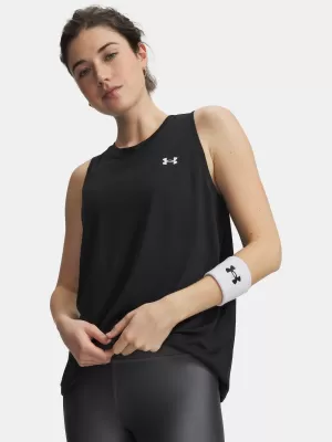 Ženska majica bez rukava UNDER ARMOUR TECH TANK SOLID 1383655-001 CRNA