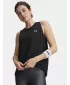 Ženska majica bez rukava UNDER ARMOUR TECH TANK SOLID 1383655-001 CRNA