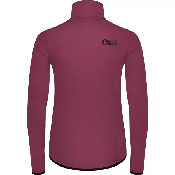  Ženska powerfleece majica NORDBLANC SEDGE NBWFL8291 LJUBIČASTA 