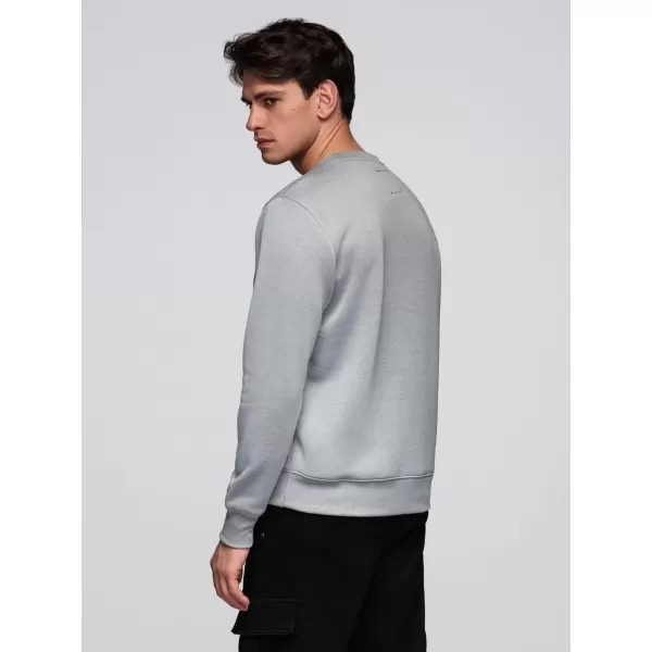  Muški sweatshirt OMBRE B1711 SIVI MELANGE 