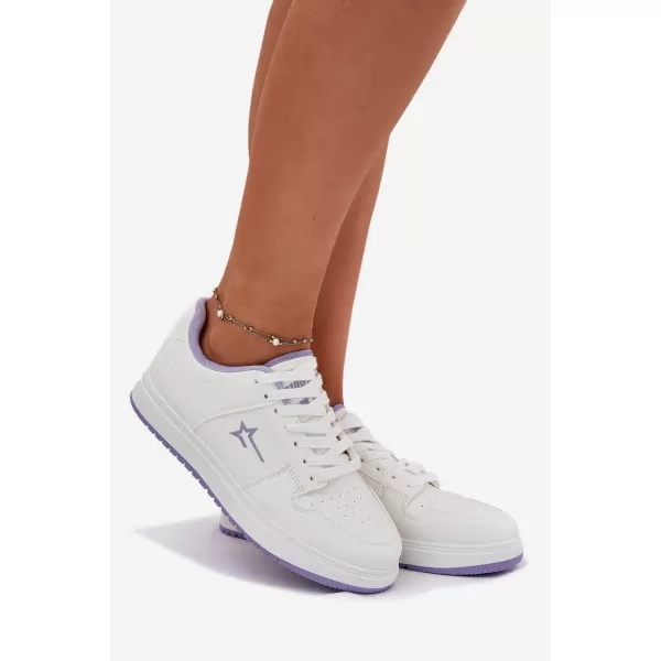  Ženske tenisice BIG STAR RR274A245 BIJELE/LJUBIČASTE Big Star Shoes 