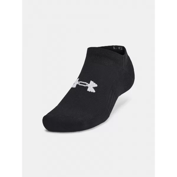  Čarape UNDER ARMOUR UNISEX UA TC NO SHOW (3 PÁRY) 1386313-001 CRNA 