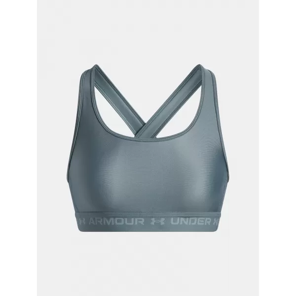  Ženski grudnjak UNDER ARMOUR CROSSBACK MID BRA 1361034-587 PLAVA 