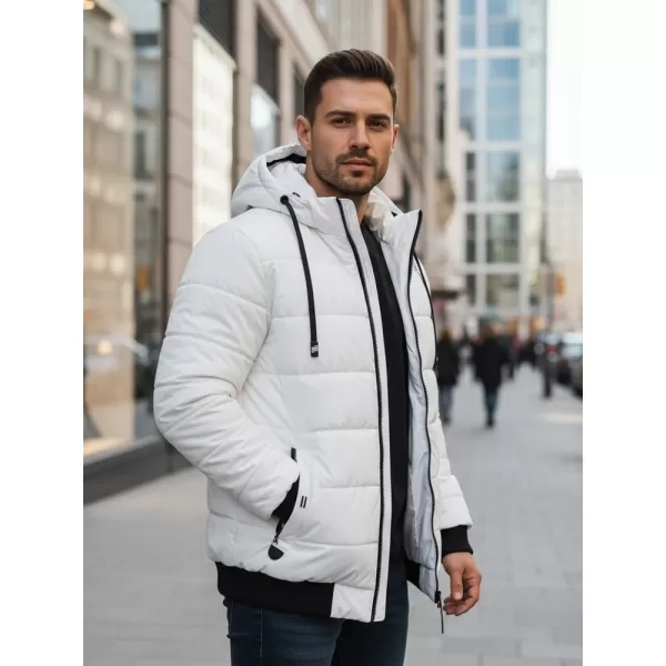  Muška jakna DSTREET TX5096 BIJELA 