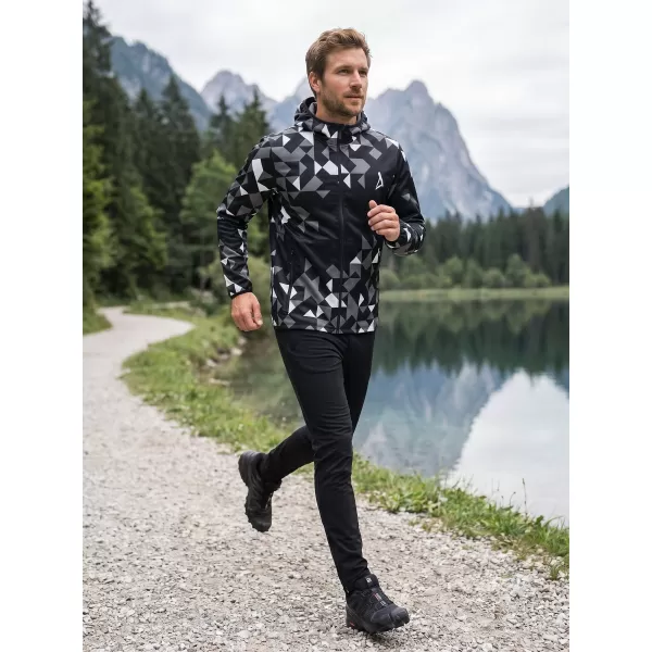  Muška vrhunska softshell jakna ALTISPORT VOJ/ALM108JACK01 CRNA 