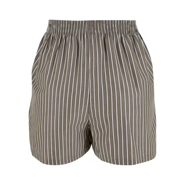  Ženske kratke hlače URBAN CLASSICS TB6845 MASLINA/BIJELA 